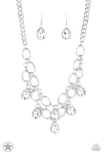 Load image into Gallery viewer, Paparazzi ~ Show-Stopping Shimmer ~ Black Gunmetal Necklace Set (Life of the Party Exclusive)