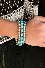 Load image into Gallery viewer, Paparazzi ~ Simply Santa Fe ~ Fashion Fix Complete Trend Blend ~ Blue/Turquoise Necklace Set