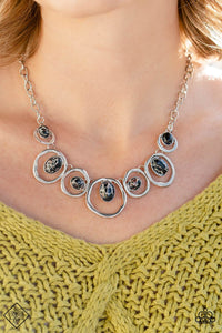 Paparazzi ~ Simply Santa Fe ~ Fashion Fix Complete Trend Blend ~ Black Necklace Set