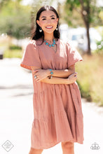 Load image into Gallery viewer, Paparazzi ~ Simply Santa Fe ~ Complete Trend Blend ~ Blue Turquoise Necklace Set
