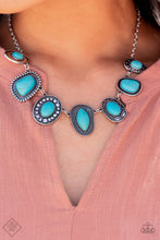Load image into Gallery viewer, Paparazzi ~ Simply Santa Fe ~ Complete Trend Blend ~ Blue Turquoise Necklace Set