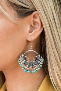 Paparazzi ~ Simply Santa Fe ~ Fashion Fix Complete Trend Blend ~ Blue Turquoise Necklace Set