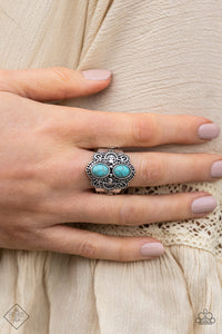 Paparazzi ~ Simply Santa Fe ~ Fashion Fix Complete Trend Blend ~ Blue Turquoise Necklace Set