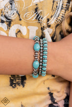 Load image into Gallery viewer, Paparazzi ~ Simply Santa Fe ~ Fashion Fix Complete Trend Blend ~ Turquoise Necklace Set