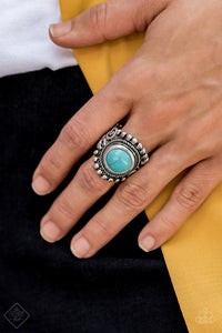 Paparazzi ~ Simply Santa Fe ~ Fashion Fix Complete Trend Blend ~ Blue Turquoise Necklace Set