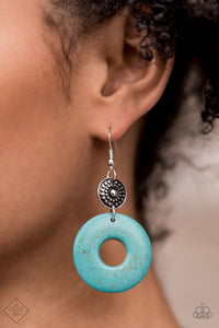 Paparazzi ~ Simply Santa Fe ~ Fashion Fix Complete Trend Blend ~ Turquoise and Silver Necklace Set