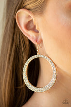 Load image into Gallery viewer, Paparazzi ~ So Demanding ~ Gold Earrings