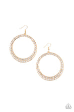 Load image into Gallery viewer, Paparazzi ~ So Demanding ~ Gold Earrings