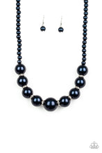 Load image into Gallery viewer, Paparazzi ~ SoHo Socialite ~ Blue Pearl Necklace Set