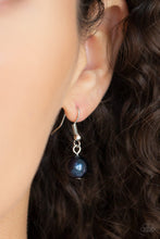 Load image into Gallery viewer, Paparazzi ~ SoHo Socialite ~ Blue Pearl Necklace Set