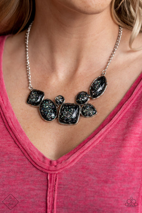 Paparazzi ~ So Jelly ~ Black Necklace Set (Fashion Fix Exclusive)