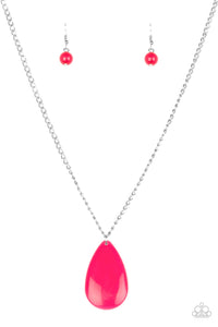 Paparazzi ~ So Pop-YOU-lar ~ Pink Necklace Set