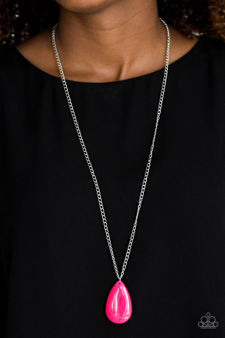Paparazzi ~ So Pop-YOU-lar ~ Pink Necklace Set