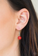 Load image into Gallery viewer, Paparazzi ~ Soar With The Eagles ~ Red Necklace Set