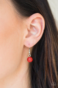 Paparazzi ~ Soar With The Eagles ~ Red Necklace Set