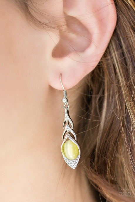 Paparazzi ~ Soaring Shimmer ~ Yellow Earrings