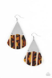 Paparazzi ~ Social Animal ~ Yellow Earrings