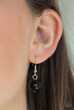 Load image into Gallery viewer, Paparazzi ~ Social Hour ~ Black Beaded Necklace Set