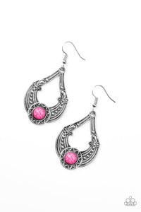 Paparazzi ~ Sol Sonata ~ Pink Earrings