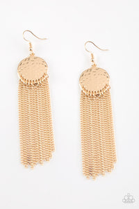 Paparazzi ~ Solar Scene ~ Gold Earrings