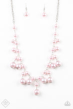 Load image into Gallery viewer, Paparazzi ~ Soon To Be Mrs. ~ Pink Pearl Necklace Set (Fashion Fix Exclusive)
