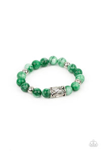 Paparazzi ~ Soothes The Soul ~ Green Urban Bracelet