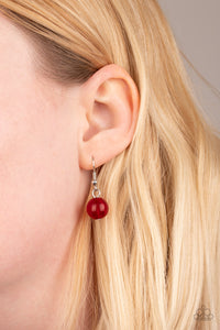 Paparazzi ~ Sorry To Burst Your Bubble ~ Red Necklace Set
