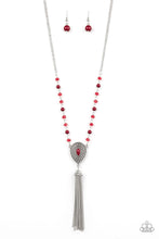 Load image into Gallery viewer, Paparazzi ~ Soul Quest ~ Red Necklace Set