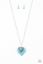 Load image into Gallery viewer, Paparazzi ~ Southern Heart ~ Blue/Turquoise Necklace Set