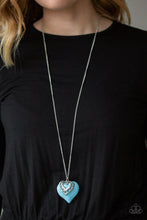 Load image into Gallery viewer, Paparazzi ~ Southern Heart ~ Blue/Turquoise Necklace Set