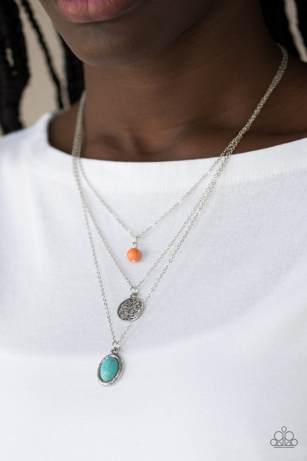Paparazzi ~ Southern Roots ~ Multi Necklace  Set