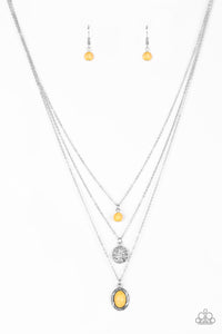 Paparazzi ~ Southern Roots ~ Yellow Necklace Set