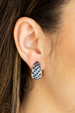 Load image into Gallery viewer, Paparazzi - Sparkling Shells - Blue Clip On Earrings - Klassy Jewelz Boutique