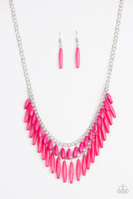 Load image into Gallery viewer, Paparazzi ~ Speak Of The DIVA ~ Pink Necklace Set