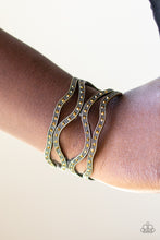 Load image into Gallery viewer, Paparazzi ~ Speaks Volumes ~ Brass Cuff Bracelet