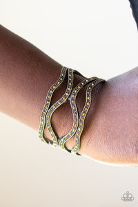 Paparazzi ~ Speaks Volumes ~ Brass Cuff Bracelet
