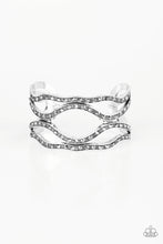 Load image into Gallery viewer, Paparazzi ~ Speaks Volumes ~ Silver Cuff Bracelet