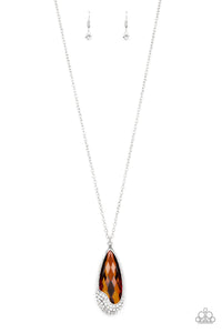 Paparazzi ~ Spellbound ~ Brown Necklace Set