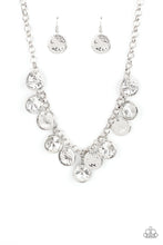 Load image into Gallery viewer, Paparazzi ~ Spot On Sparkle ~ White Necklace Set