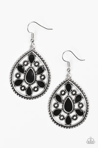 Paparazzi ~ Spring Arrival ~ Black Earrings