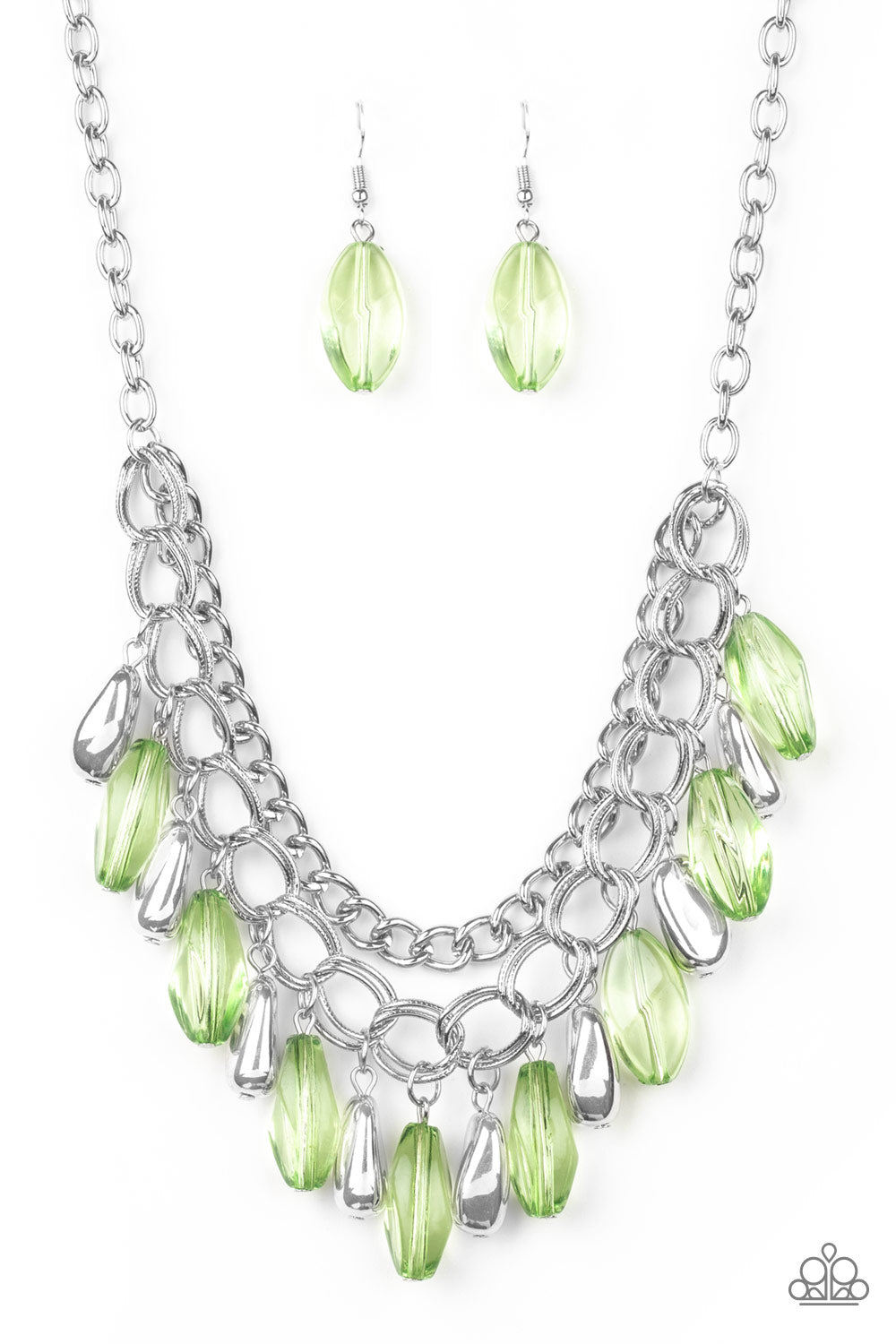 Paparazzi ~ Spring Daydream ~ Green Necklace Set