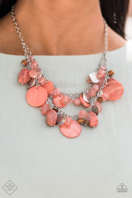 Paparazzi ~ Spring Goddess ~ Orange Necklace Set (Fashion Fix Exclusive)
