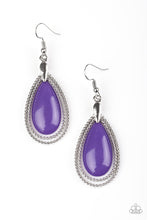 Load image into Gallery viewer, Paparazzi ~ Spring Splendor ~ Purple Earrings
