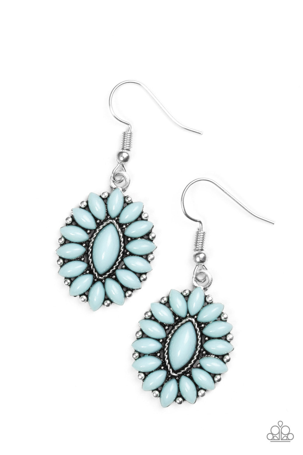Paparazzi ~ Spring Tea Parties ~ Blue Earrings