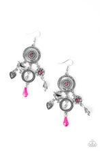 Load image into Gallery viewer, Paparazzi ~ Springtime Essence ~ Pink Earrings