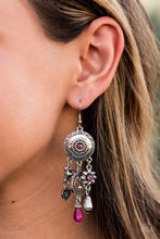 Load image into Gallery viewer, Paparazzi ~ Springtime Essence ~ Pink Earrings