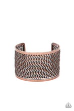 Load image into Gallery viewer, Paparazzi ~ Stacked Sensation ~ Copper Cuff Bracelet
