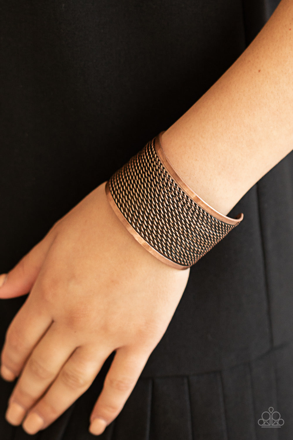 Paparazzi ~ Stacked Sensation ~ Copper Cuff Bracelet
