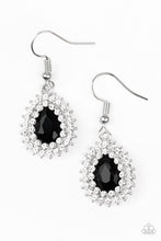 Load image into Gallery viewer, Paparazzi ~ Star-Crossed Starlet ~ Black Earrings