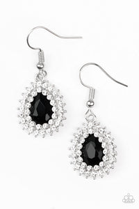 Paparazzi ~ Star-Crossed Starlet ~ Black Earrings